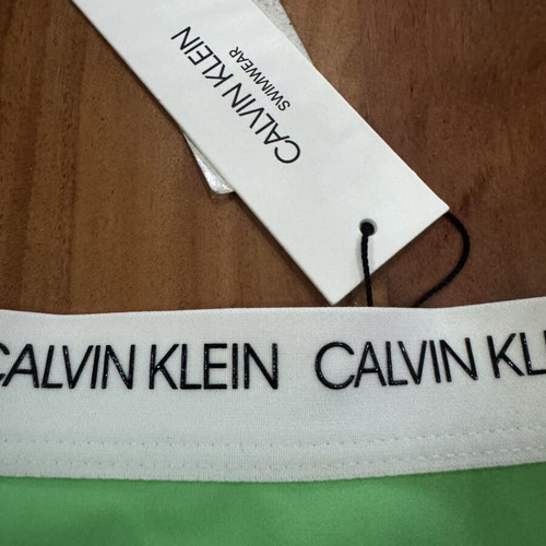 Calvin Klein Brazilian swimsuit new, small, green