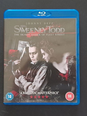 Sweeney Todd Blu-Ray like new with English subtitles