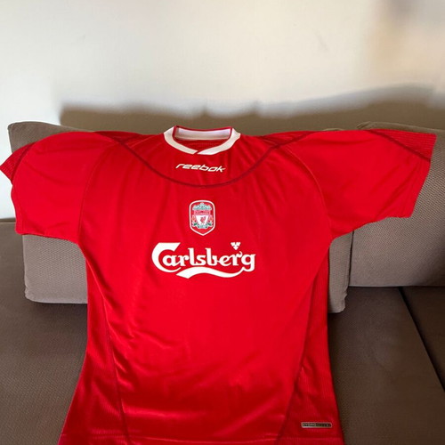 Liverpool F.C. Retro Home Jersey 2002-2003 Season Large Like New