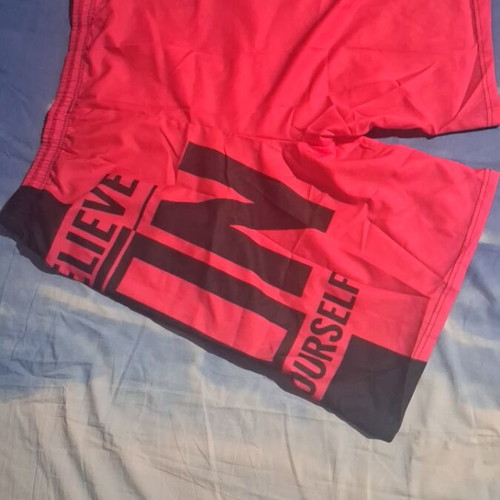 Men's swim shorts 2XL new, red