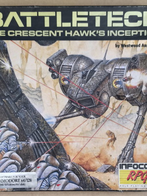 Battletech The Crescent Hawk's Inception Commodore Disk σαν καινούργιο