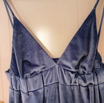 SugarFree women's dress, small, blue and purple