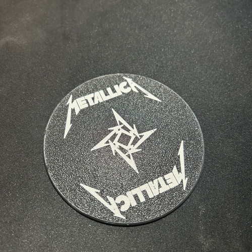 Metallica coasters set of 3 new