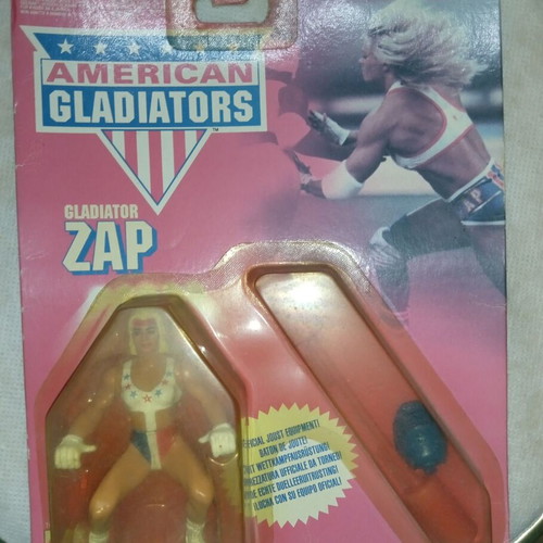 Zap American Gladiators action figure 1991 Mattel vintage MOC like new