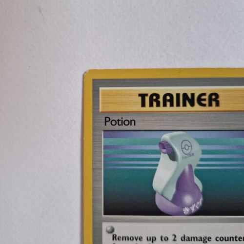 Potion 94/102 Base Set Pokémon trainer card used