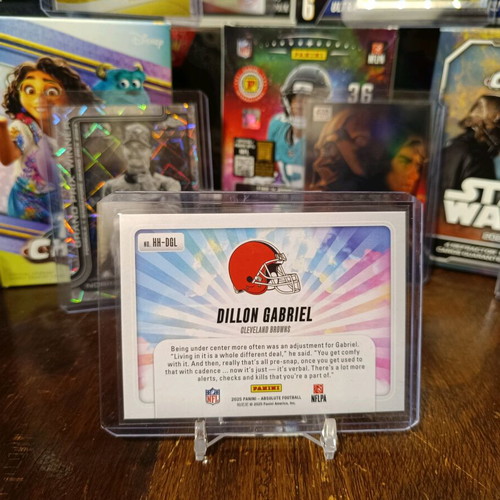 2025 Panini Absolute Hog Heaven Dillon Gabriel Rookie Silver Foil mint