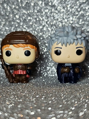 Harry Potter Funko Pop 2 figures Rolanda Hooch & Ron Weasly Quidditch