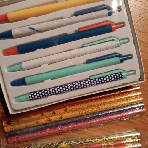 Pens and pencils new