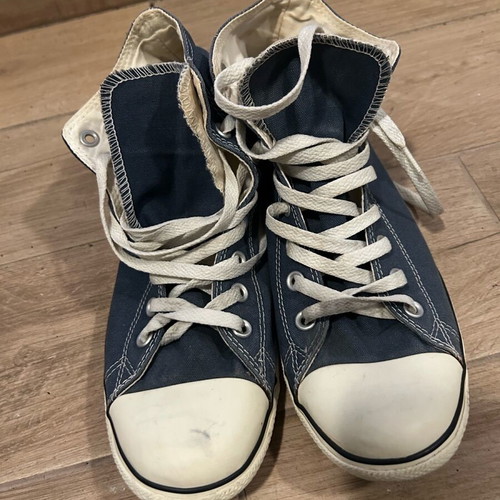 Converse All Star blue boots used with thin sole size 42.5