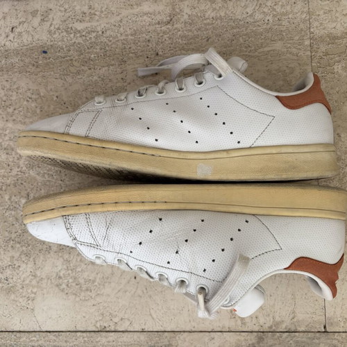 Adidas Stan Smith sneakers used, white size 42 unisex