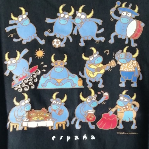 Kukuxumusu black medium T-shirt like new