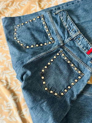 Salt & Pepper Jean Abbie S/W Studded σαν καινούργιο, μέγεθος 25, μπλε