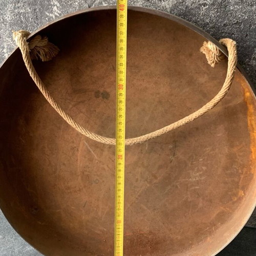 Nautical gong used, copper