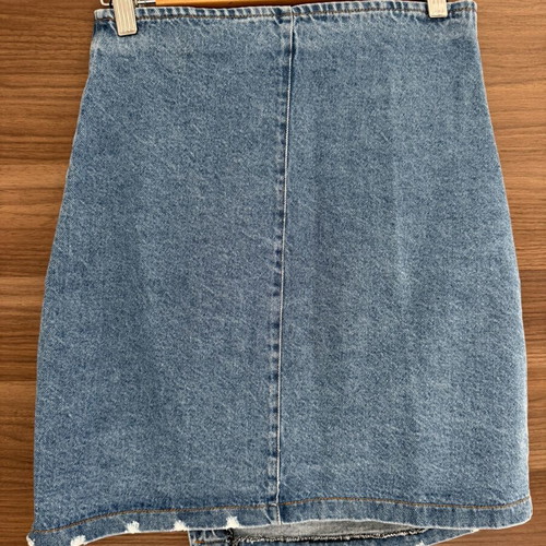 Denim skirt like new, size S 36 8, blue