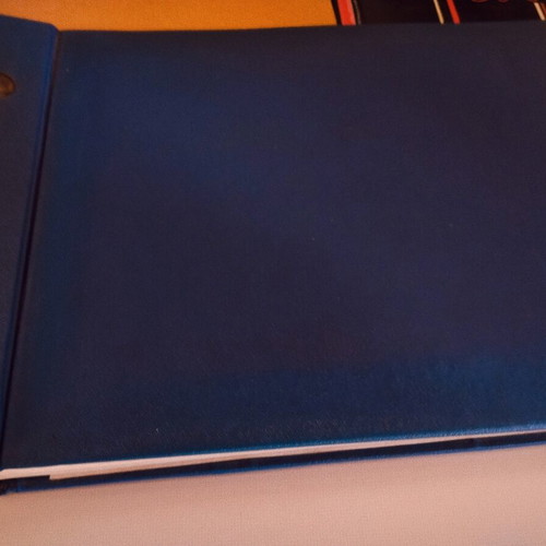 Photo albums used, set of three with 30 and 10 pages