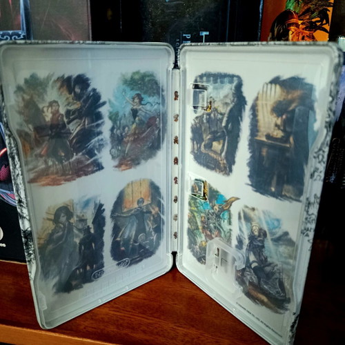 Steelbook Octopath Traveler II Nintendo Switch like new