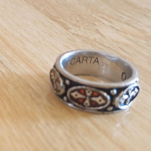 Gothic ring like new, The Alchemy Carta, size 52