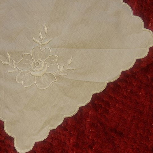 Cutwork napkins handmade, like new, 26x26 cm