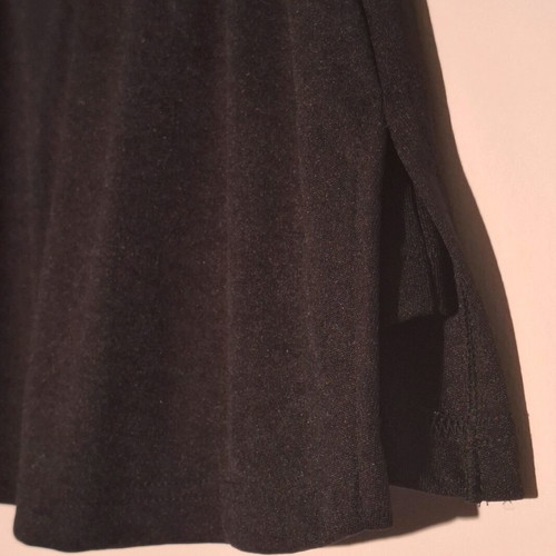 Black skirt shorts like new made of thick fabric
