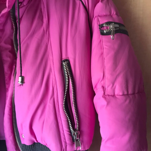 Pink jacket medium short used like new