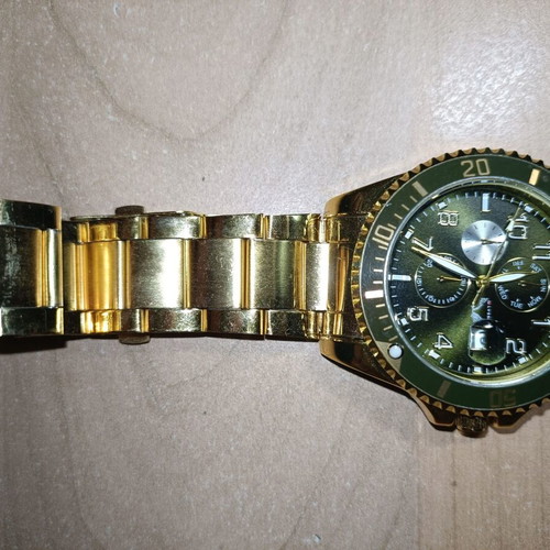 Ulysses watch used, men's, gold color