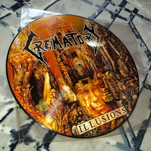 Crematory Illusions Picture Disc LP used, metal
