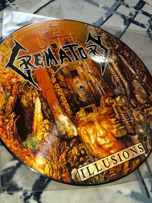 Crematory Illusions Picture Disc LP used, metal