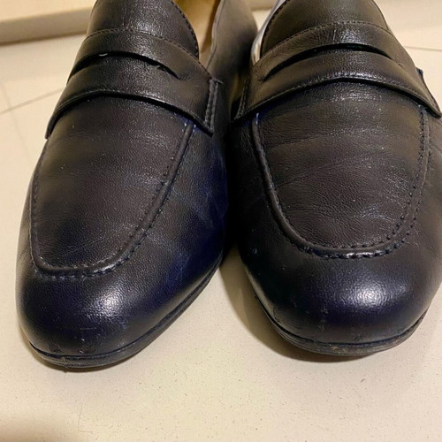 Fratelli Rossetti moccasins used dark blue size 39