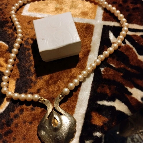 Vintage Grossé Germany necklace used with Amethyst Crystal