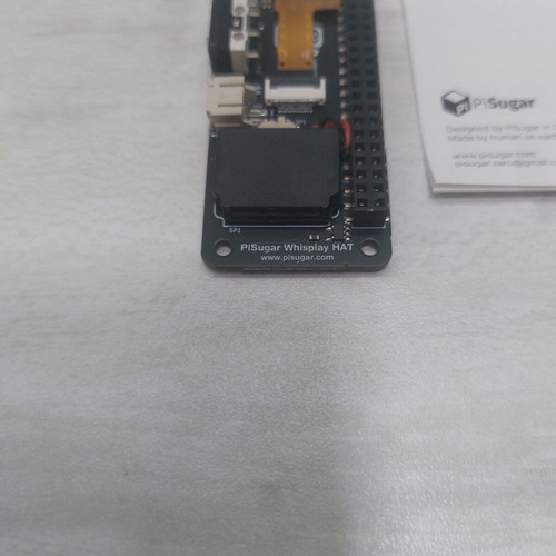 PiSugar Whisplay HAT for Raspberry Pi Zero 2W / Pi 5, audio and display