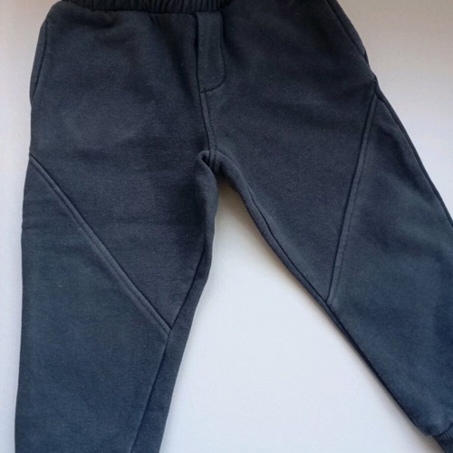 Orchestra sweatpants used, size 3, gray and orange