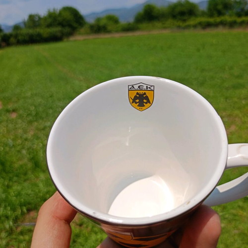 AEK mug used in good condition