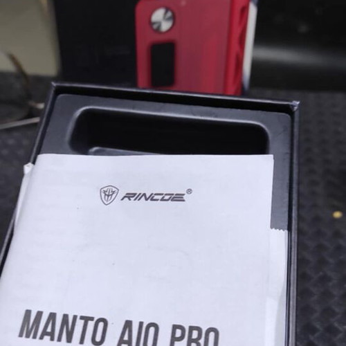 Rincoe Manto AIO Pro red vape device like new