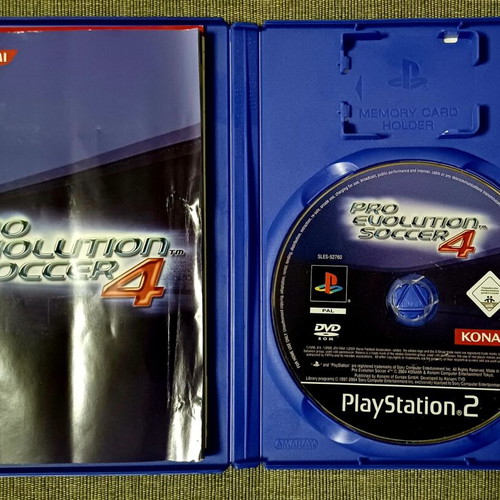 Pro Evolution Soccer 4 PS2 used, complete in excellent condition