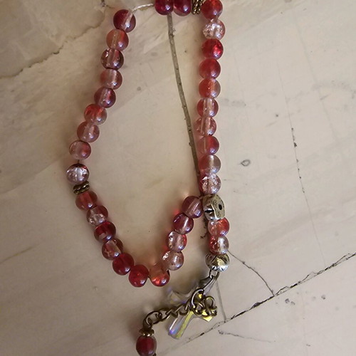 Amulet used, blessed by a priest