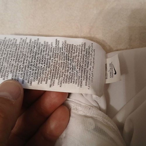 Nike dry fit jacket like new, size large, white