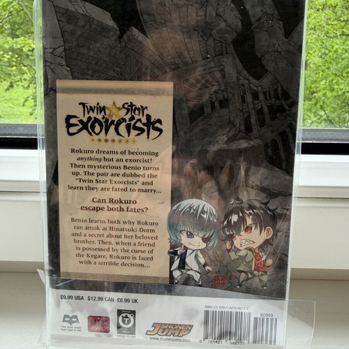 Twin Star Exorcists volume 3 manga book like new, English