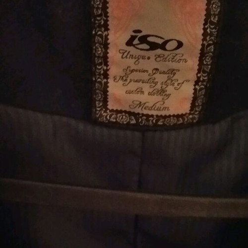 Iso jacket used, short, navy blue, size XS