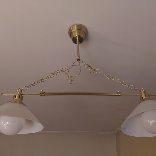 Vintage pendant light fixture