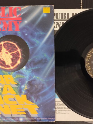 Public Enemy Fear Of A Black Planet LP μεταχειρισμένο, hip-hop
