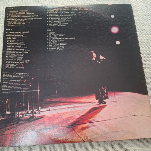 Mireille Mathieu En Concert Au Canada 2XLP used, pop
