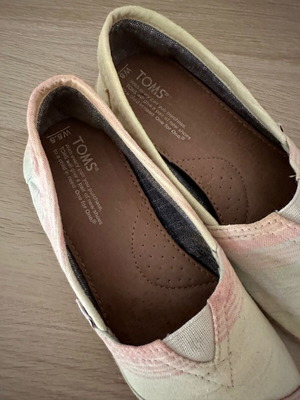 TOMS espadrilles multicolor like new size 39.5