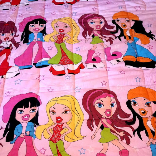 Bratz single quilt used, Y2K style, 2.21x1.48 m, very good condition