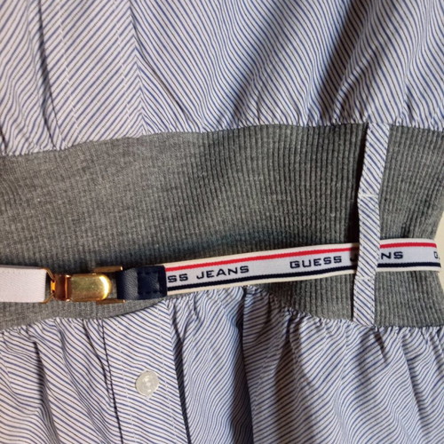 Guess strapless dress used with elastic waist belt