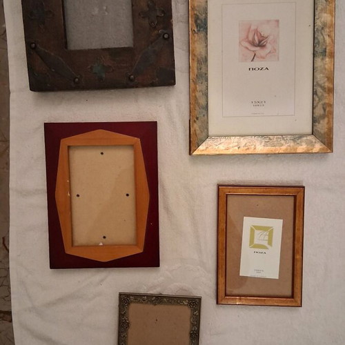 Picture frames like new, set of 5 pieces