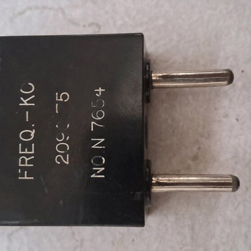Radio frequency crystal type FT-243 used, collectible