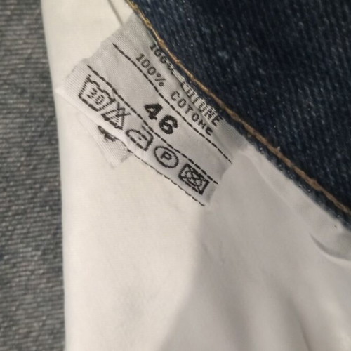 Men's jeans like new, size 46, blue