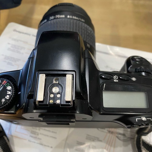 Canon EOS 3000 analog camera with 38-76mm lens and case