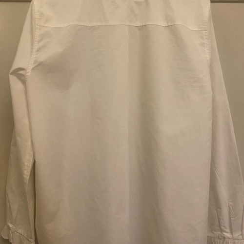 Zara poplin shirt like new, white, size M