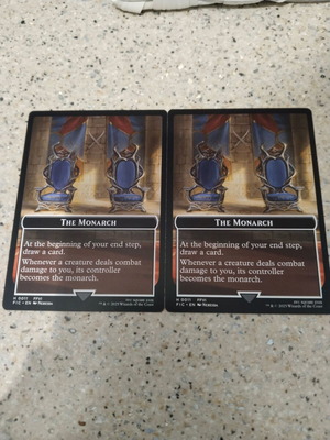 Magic the Gathering The Blackjack Token used